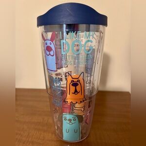 Dog-Themed TERVIS Tumbler with Colorful Design